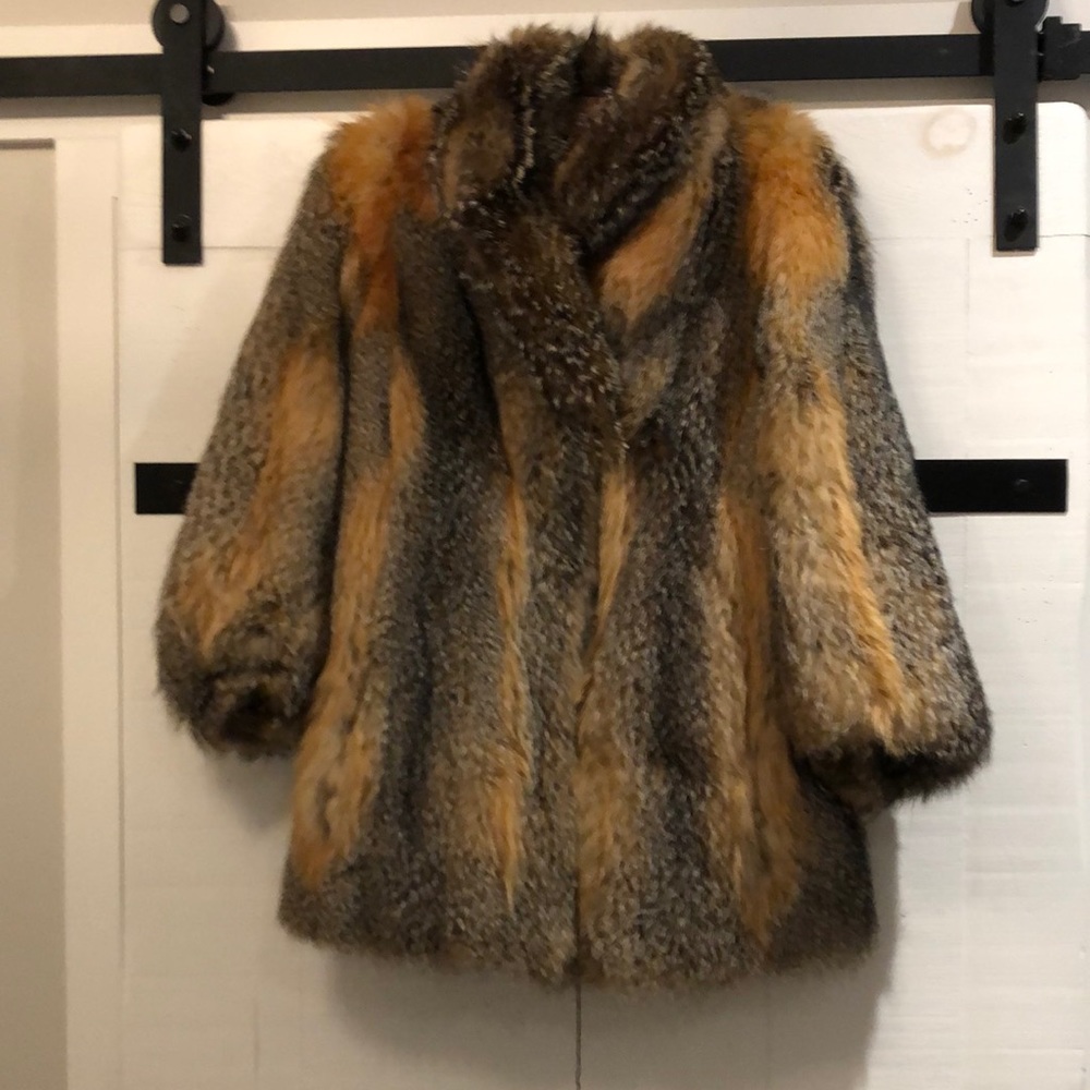 Vintage Fox fur coat